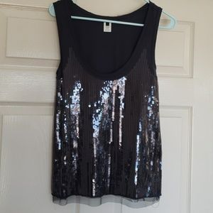 J Crew Sequuned Tank Top